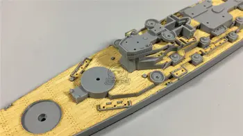 1/700 Rozsahu Drevené Paluby pre Tamiya 31613 USS Missouri BB-63 Loď Model CY700014