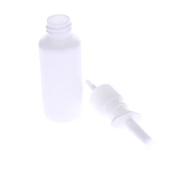 1 ks 10 ml 30 ml 50m biela vysávače plastové Nosový sprej fľaše čerpadlo sprej hmly hmly nosový sprej fľaša na lekárske balenie
