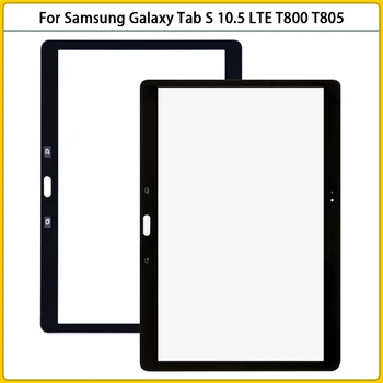 10PCS Pre Samsung Galaxy Tab S 10.5 LTE SM-800 SM-T805 T800 Dotykový Panel LCD Predné Vonkajšie Sklo Objektívu Nové T805 Dotykové Sklo