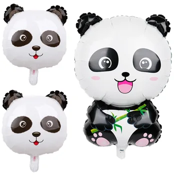 1pcs Veľké Veľkosti Cartoon Zvierat Fóliový Balón Panda Tému Narodeninovej Party Dekorácie Deti Hračka Darček Baby Sprcha Prekvapenie Globos