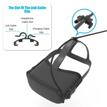 2 ks Údajov Pre -Oculus Quest 1/2 Odkaz VR káblika Headsetu VR Príslušenstvo Kábel Upevnite