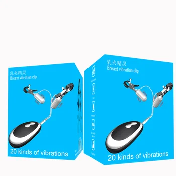 20 Frekvencie Dual-control Bradavky Klip Vibračné Vajíčko zväčšenie Prsníkov Cicať Teaser Stimulácia pre Pár Sexuálne Hračky pre Dospelých Hry