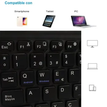 2021 nové univerzálne bezdrôtové bluetooth klávesnica ultra-tenké hebrejské španielsky 9.7 palca písanie klávesnice herné klávesnice