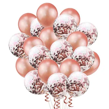 20pcs/veľa Zelené Balóniky Metalíza Narodeniny, Svadba Baloon Konfety Balón Narodeniny, Party Dekorácie Deti, Dospelých Latex Ballon 7MZ