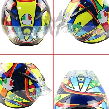 5-farba prilby spojler, motocyklové príslušenstvo vhodné pre AGV Pišta GP R GP RR