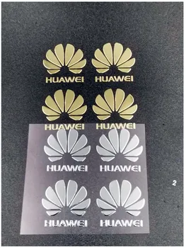 5 ks 5G Kovové Odznak Chrome Odtlačkový Logo Značky Mobilný Telefón, Mobil, Notebook Ipad puzdro Box Nálepky, Auto Nálepky Pre Huawei