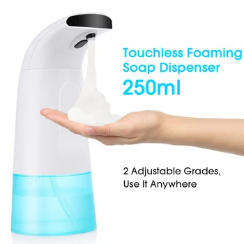 AIRMSEN Touchless Automatické Mydla Smart Pena Stroj Infračervený Senzor Penové Mydlá Hand Sanitizer práčka