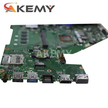 Akmey X550CC Pre Asus X550CA R510C Y581C X550C X550CL notebook doske 1007U CPU 4G RAM testované prácu pôvodnej doske