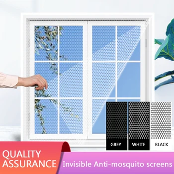 Anti-mosquito Net Obrazovky Krytý Chybu Lietajúceho Oka Chránič Záclony Lepidlo Obrazovka Windows Sklenené Vlákna Obrazovky ochranných Sietí proti komárom