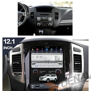 Auto rádia pre Mitsubishi Pajero 4 V97 V93 carplay pre Mitsubishi Pajero GPS prehrávač