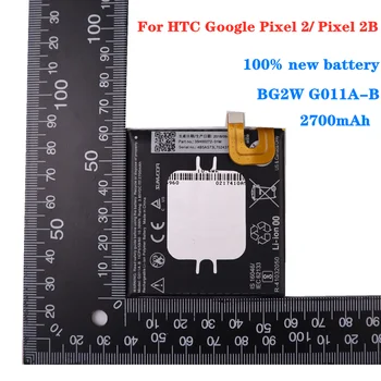 BG2W G011A-B Batéria Pre Google Pixel 2B / Pixel 2 Batérie Telefónu Vysokej Kvality 2700mAh Náhradné Batérie