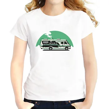Breaking Bad varenie Touring car, t košele ŽENY fashion white bežné Tee tričko femme Jesse Pinkman Walter tshirts