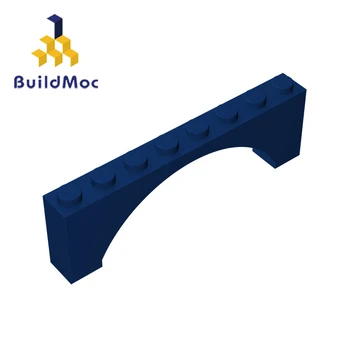 BuildMOC 16577 3308 1x8x2 arch tehla Stavebné Bloky Súčastí DIY Vzdelávacie Klasické Značky darček Hračky