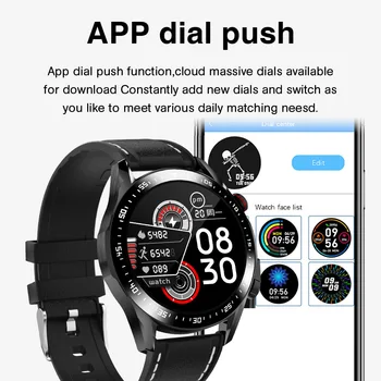 E1-2 Smart Hodinky Mužov Bluetooth Hovor Vlastné Dial plne Dotykového Displeja Vodotesný Smartwatch Pre Android IOS Športové Fitness Tracker