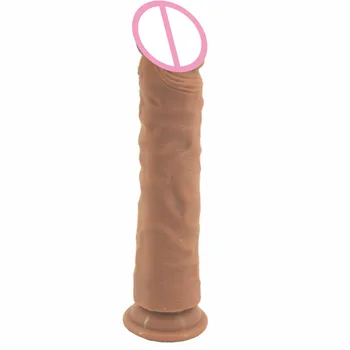 FAAK dvojitá vrstva silikónové dildo s prísavkou popruh na penis realistického nohavice postroj strapon dilda diskrétny balík, sexuálne hračky