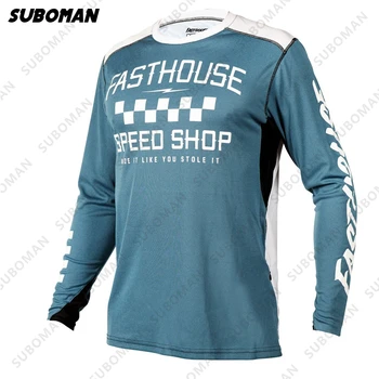 Fasthouse Hot Predaj Off Road Horské Tím Oblečenie, Cyklistické tričko Zjazdové Jersey Long Sleeve Motocykel Jersey Cyklistické pánske