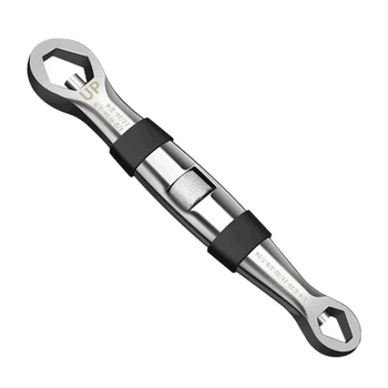 Flexibilné Typ Vrecka Kľúč 1/4-palce, aby 3/4-palcový 7mm na 19 mm Nastaviteľné 23-V-1 multifunkčné Universal E-Torx