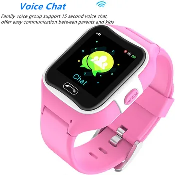 GandlEy M2 Detí Smart Hodinky SOS Telefónne Sledovať Smartwatch Deti So Sim, Vodotesný IP67 Dieťa Darček Pre IOS a Android