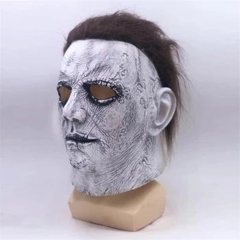 Halloween Zabíja Michael Myers Cosplay Kostým Masky Latex Maska Pre Dospelých Plnú Tvár Rekvizity Strany