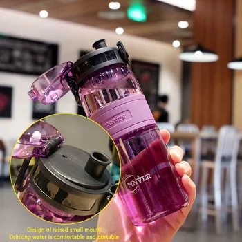 Horúce Športy Vodné Fľaša 500 ml Bielkovín Shaker Vonkajšie Cestovné Prenosné Nepresakuje Drinkware Plastové Môj Nápoj Fľaša BPA Free