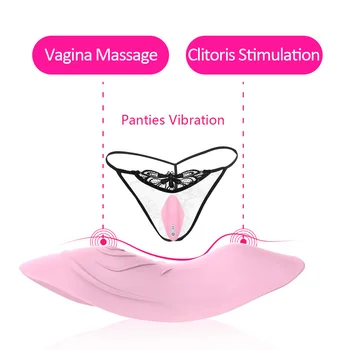 IKOKY Pánty Vibrátor Prenosné Neviditeľné Vibračné Vajíčko Bezdrôtové Diaľkové Ovládanie Klitorálny Stimulátor Sexuálne Hračky pre Ženy