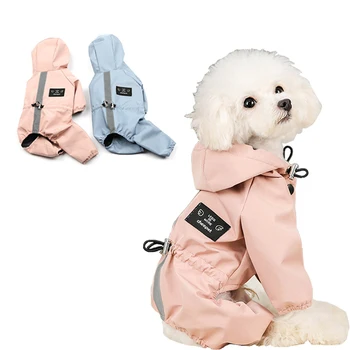 Impermeable Perro Dog Clothes Jacket Ropa Para Ubranka Dla Psa For French Bulldog Chihuahua Pet Raincoat Coat Roupa Puppy Abrigo