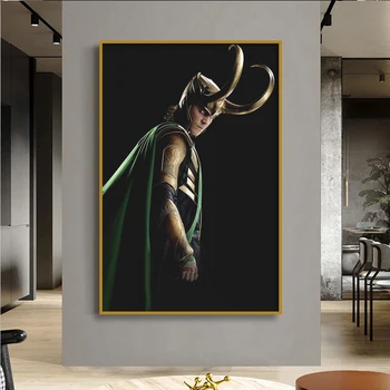 Klasické filmové Marvel Thor Súmraku Bohov Plátno na Maľovanie Disney Loki Wall Art Plagáty a Vytlačí Domov Obývacia Izba Dekorácie nástenná maľba