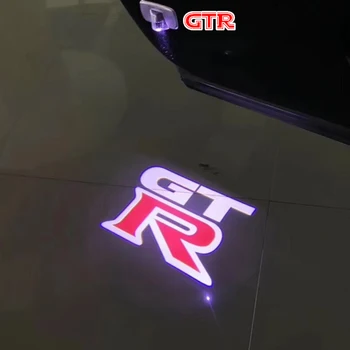 LED Dvere Auta Nočné Svetlo GTR Vitajte Svetlo Na Nissan GTR R34 R35 Staré Teana 04-07 Murano 11-13 SYLPHY 06-09 GTR Zdvorilosť Svetlo
