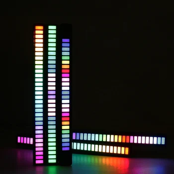 LED Pásy Svetla, Zvuk, Ovládanie Vyzdvihnutie Rytmu, Svetla, Hudby Atmosféru Svetlo RGB Farebné Trubice USB úsporná Žiarovka Okolitého Svetla