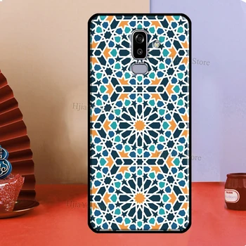 Marocký Dlaždice Obal Pre Samsung Galaxy A5 A3 2017 J7 J5 J1 J3 2016 A6, A8 J6 J4 Plus J8 A7 A9 2018 Kryt
