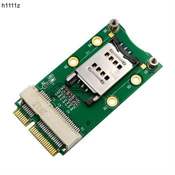 Mini PCI Express Adaptér Mini PCI-E Stúpačky Kartu MINI PCIE pre karty MINI PCI E Rozširujúca Karta SIM Kartu, Slot pre 3G/4G WWAN LTE GPS Karty
