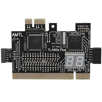 Multifunkčné PC PCI PCI-E slot karty Mini PCI-E LPC Doske TL-460S Diagnostické Tester Debug Analyzer Karty Pre Stolný Počítač,