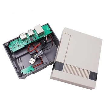 NES4Pi NES Prípade Kit ABS Funkčné Chladiaci Ventilátor Heatsinks Skrutkovače Vhodné pre Raspberry Pi 2/3 / B+ Série