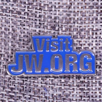 Navštívte jw.org smalt pin vintage phonograph brošňa Kresťanského boha Svedkovia Jehovovi odznak bunda príslušenstvo