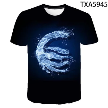 Nové Letné Avatar Posledný Airbender 3D Tlač T-shirt Muži, Ženy, Deti Streetwear Módy Anime Vytlačené T-shirt Pohode Topy