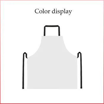 Nové Osobné Dospelých Pás Zástery Jednoduchý Dizajn Tlače Varenie Pinafore Fashion, DIY Vlastné Logo bez Rukávov Kuchyňa Podbradníky R