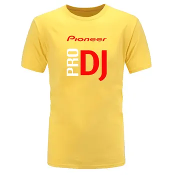 Nové tričko mužov 2020 nové Módne Pioneer DJ List Vytlačený Módne Kolo Krku T-košele pánske tričko krátky rukáv