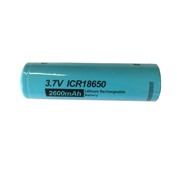 PKCELL ICR18650 Lítiová Batéria 3,7 V Li-ion Nabíjateľné Batérie 2600mAh buttonand 18650 Batérie, nabíjačky pre 3.7 V, AA/AAA 17500
