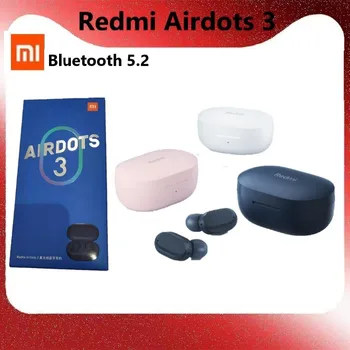Pôvodný Xiao Redmi Airdots 3 TWS Pravda, Bezdrôtová Bluetooth Slúchadlá Stereo bass 5.2 Headset S Mikrofónom Handsfree Slúchadlá S Air3