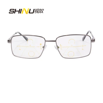 SHINU Progresívna Multifokálna Okuliare na Čítanie Mužov Presbyopia Okuliare nájdete v Blízkosti Ďaleko Prispôsobené astigmatizmus okuliare sh030
