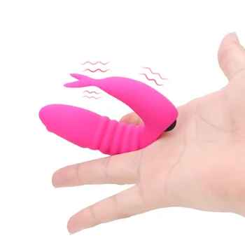 Sexuálne Hračky Clitora G Mieste Masturbator Prst Pokrytie Jednej frekvencie Ženy Silica gel Prst Rukáv Vibrátor Stimulovať