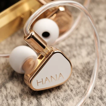 Tanchjim HANA Slúchadlá Novú Verziu Dynamické HiFi In-Ear Monitory pre fanúšikov Headset s 0.78 2Pin Odnímateľný Kábel Slúchadiel