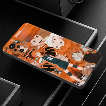 Telefón prípade Redmi Poznámka 10 Pro Max 9 9s 9t 8t 7 Pokrytie Mäkké Funda pre Redmi K40 Plus 9A 9C 9T Coque Haikyuu Volejbal Anime