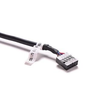 USB 20kolíkový USB 3.0 Bývanie Muž Kábel Adaptéra USB 3.0, USB 2.0 Dátový Kábel