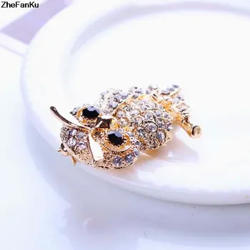 Veľký Vták Sovy Vintage Brošne Starožitnosti Kytice Owle Pin Up Dizajnér Wedded Broach Šatku Klipy Jewellerys