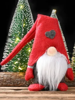 Vianočný Les Starý Muž Láska Stojí Bábika Anonymný Bábiky, Dekorácie Vysoko-kvalitných materiálov, pohodlné netkanej textílie plyšové
