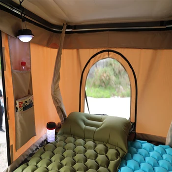 Vonkajšie Piknik Mat Ultralight Airbag Inflácie Camping Vzduchovom Vankúši Prenosné Jednotného Spacie Podložky Hydroizolačné Cestovné Vzduchu Matrac