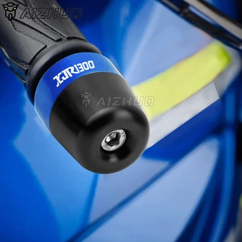 XJR1300 Logo Riadidlá Motocykla Grip Končí držadlo Konci Vyváženie Hmotnosti Poháre NA YAMAHA XJR 1200 1300 XJR1200 2004-2016