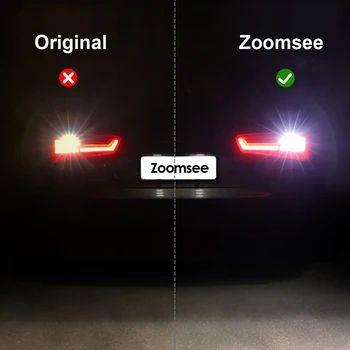 Zoomsee 2ks Biela Zadnej LED Pre Subaru Impreza 1993-2019 Canbus Exteriéru Zálohy Žiadna Chyba Zadné Ostrohové Žiarovka Svetla Vozidla Lampa