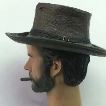 Západ Kovboj 1/6 Rozsahu Clint Eastwood Hlavu Sculpt s Spp Model pre 12in Akcie Obrázok Hračky Zber